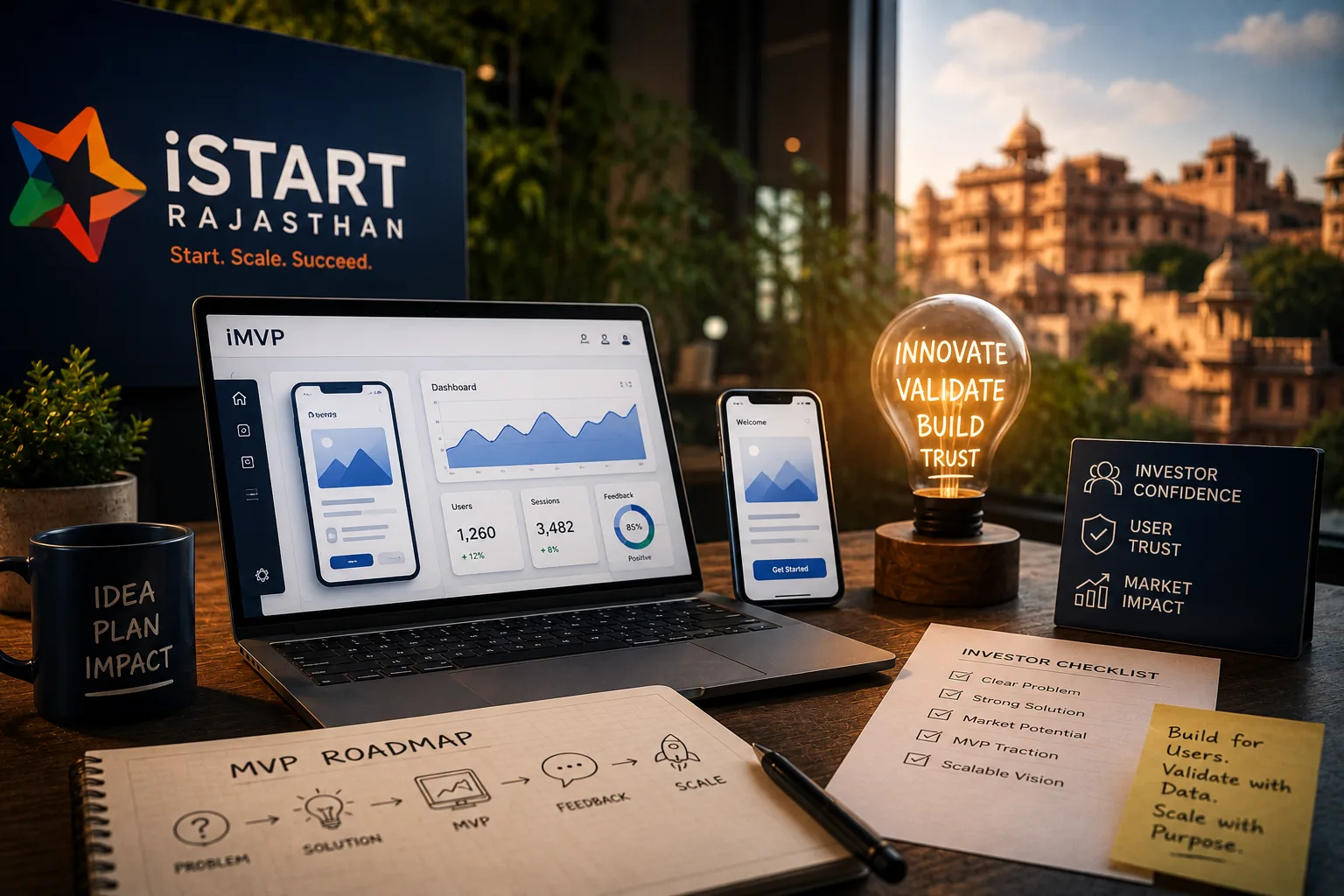 Got Funded Through iStart Rajasthan? Here's How to Build an MVP Investors and Users Actually Trust