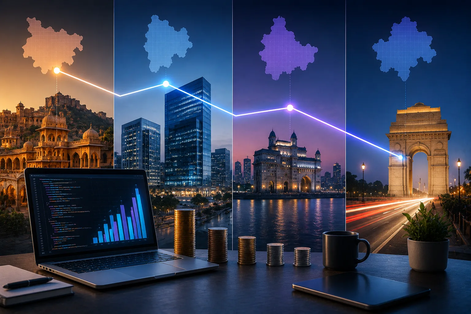 Software Development Cost in Jaipur vs. Bangalore, Mumbai, and Delhi: A 2026 Comparison
