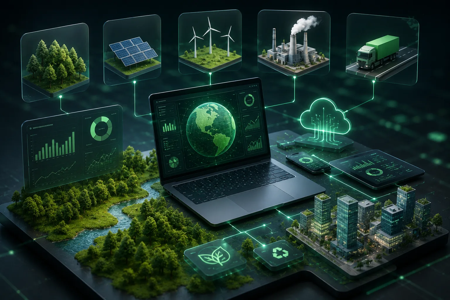 How Carbon Tracking Software Works: A Look Inside AI Carbon Intelligence Platforms
