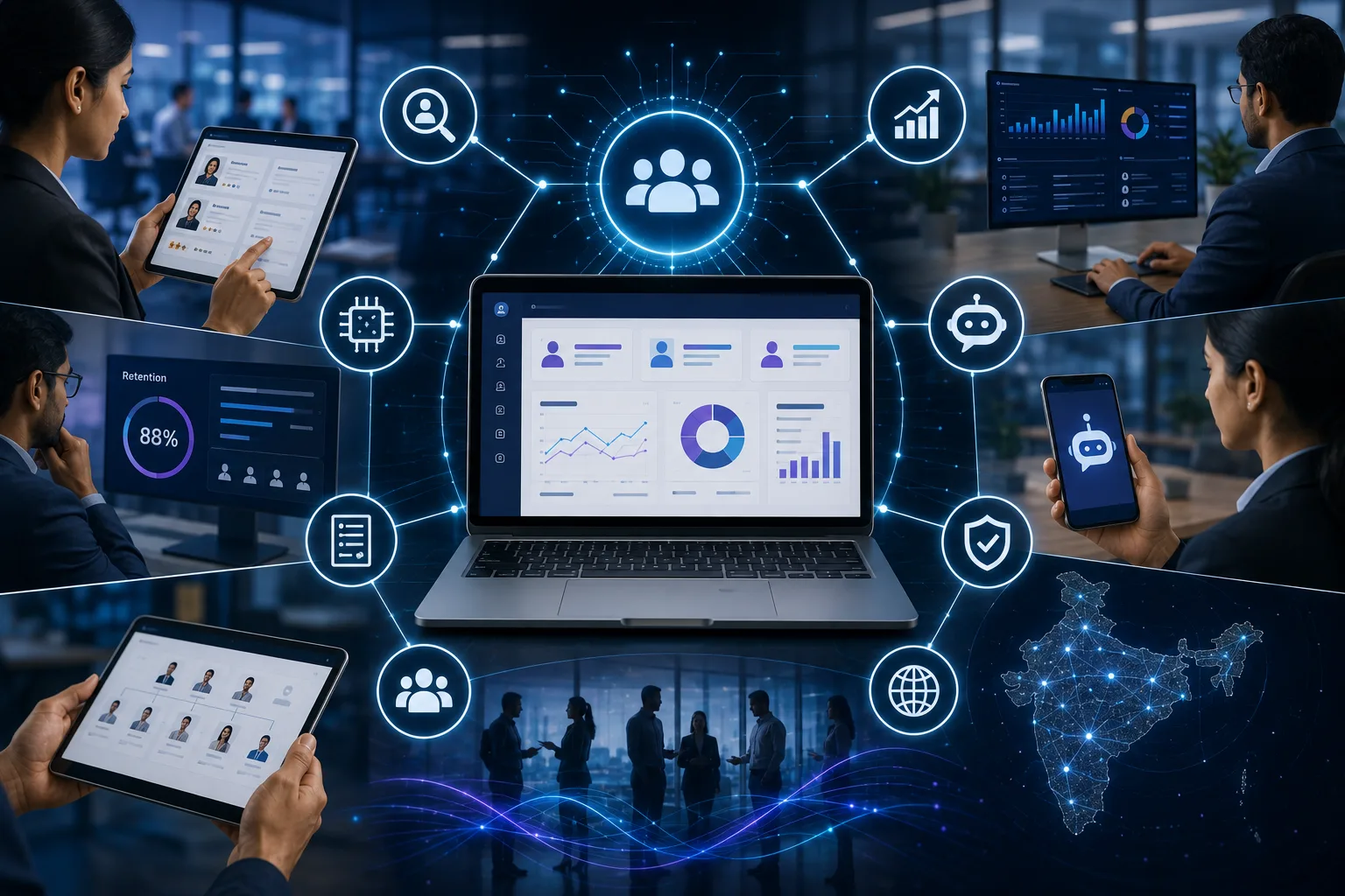 HRMS Software in India: How AI-Powered Workforce Management Platforms Actually Work