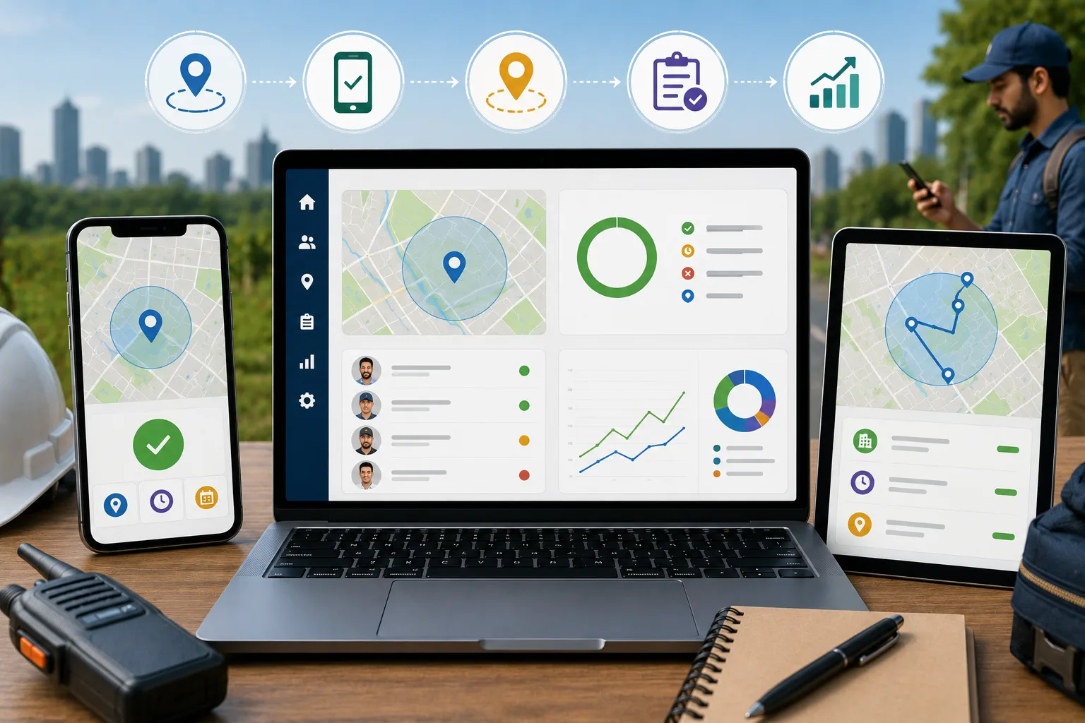 Geofencing Attendance App: How GPS Attendance Tracking Works for Field Teams