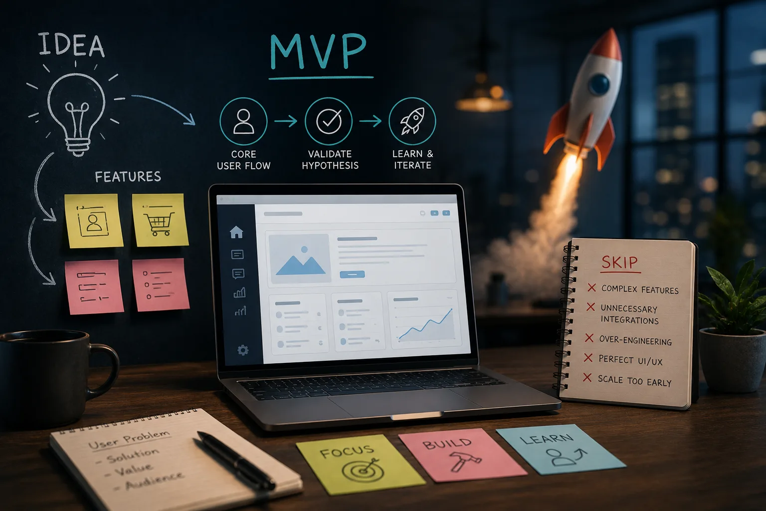 MVP Development for Startups: What to Build First (and What to Skip)