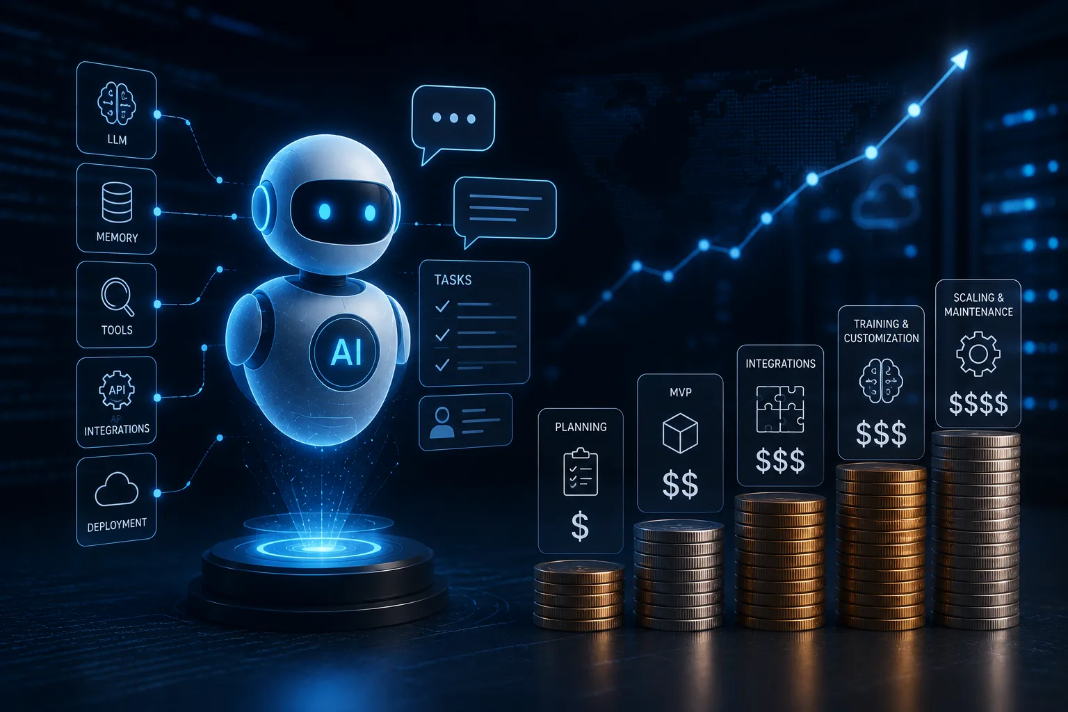 How Much Does It Cost to Build an AI Agent in 2026?